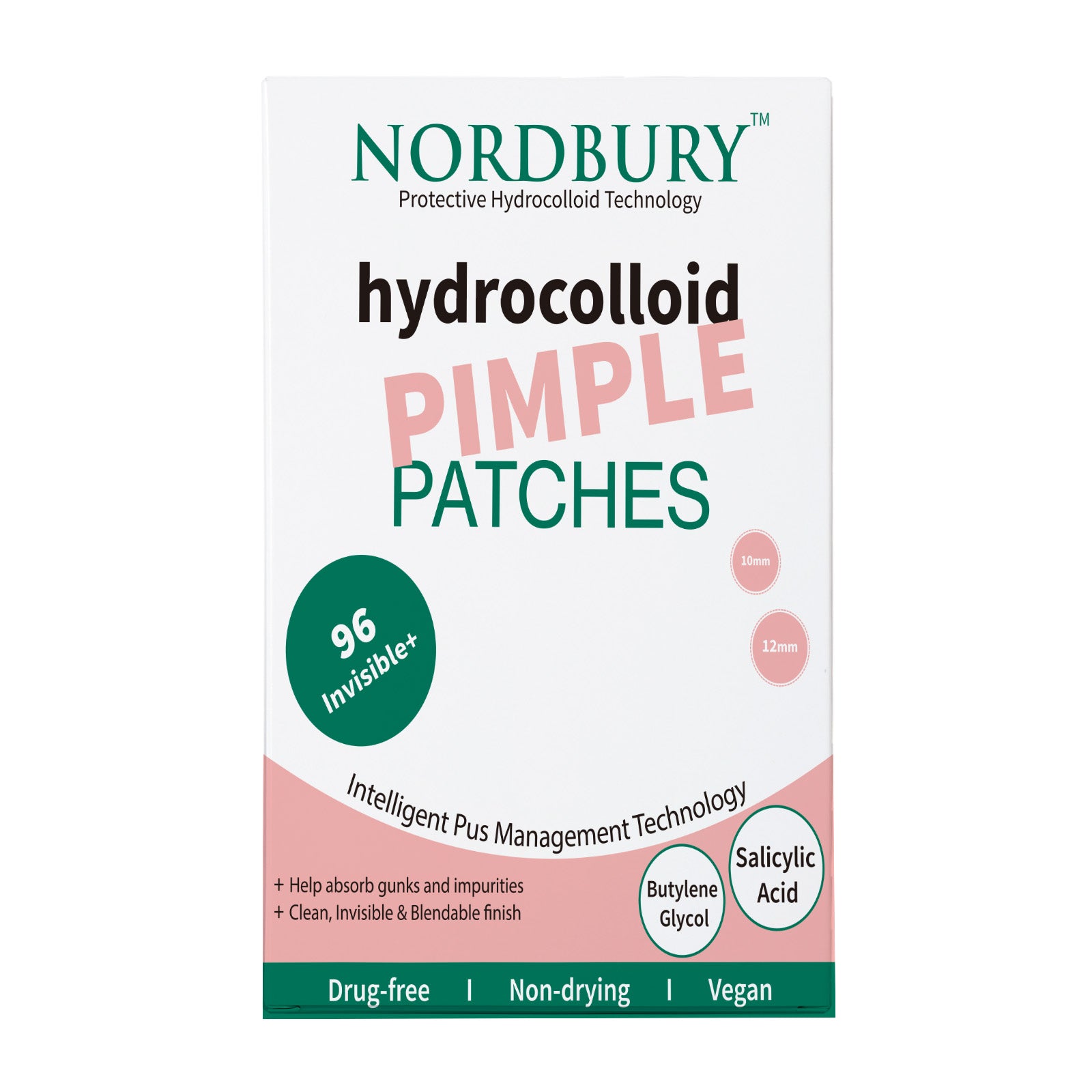 Acne Pimple Patches – Hydrocolloid Spot Dots
