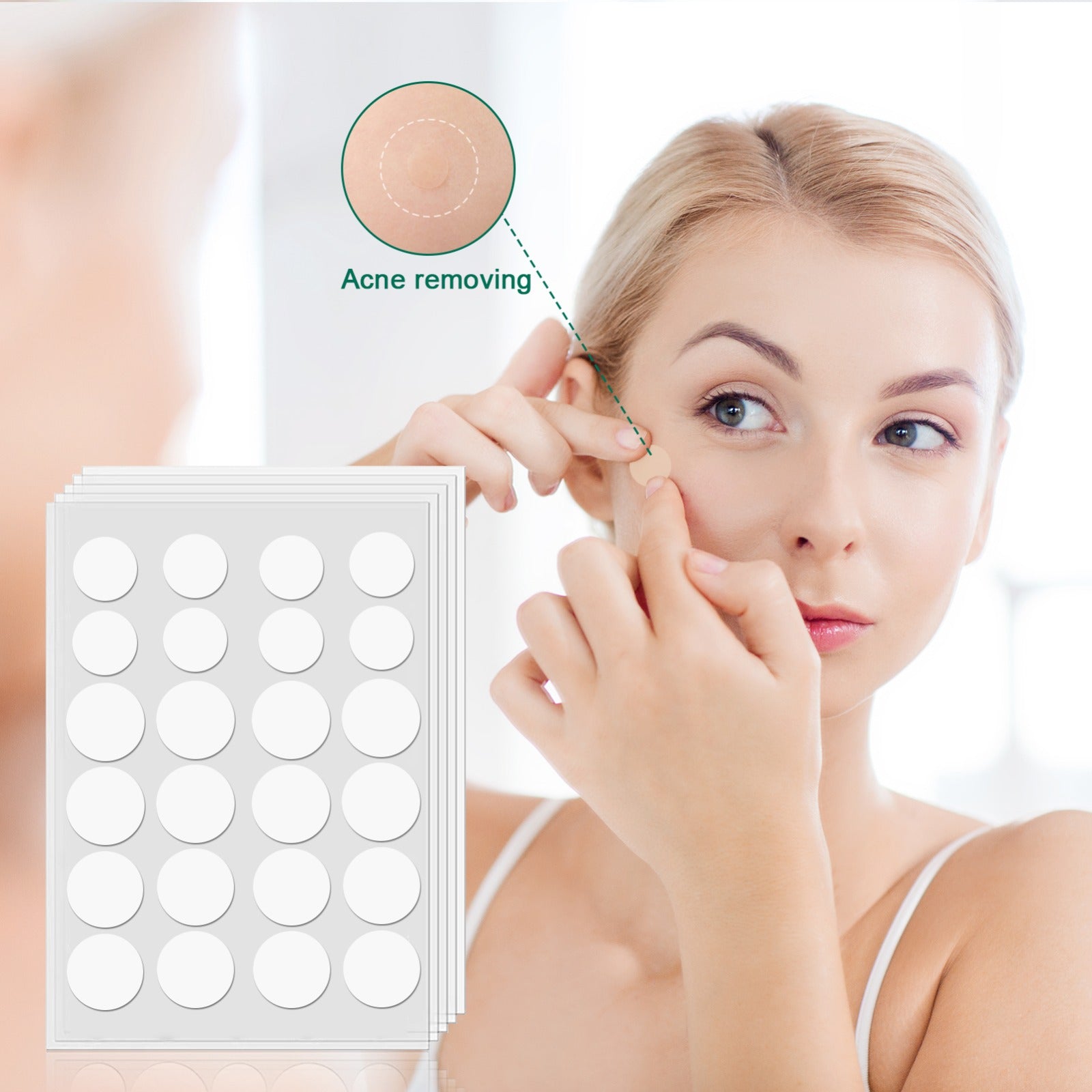 Acne Pimple Patches – Hydrocolloid Spot Dots