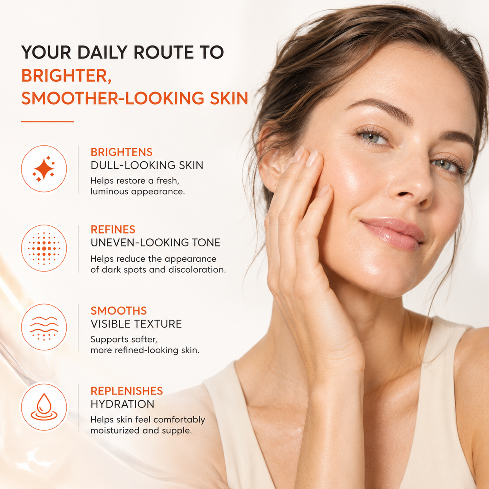 Dual Vitamin C Face Serum, SAP + THDA for Dark Spots