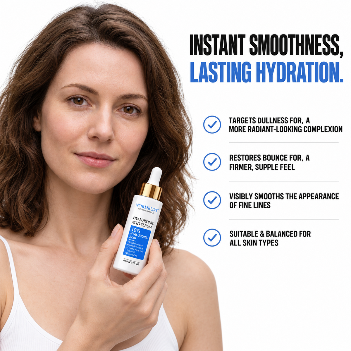 Hyaluronic Acid Serum - 60mL