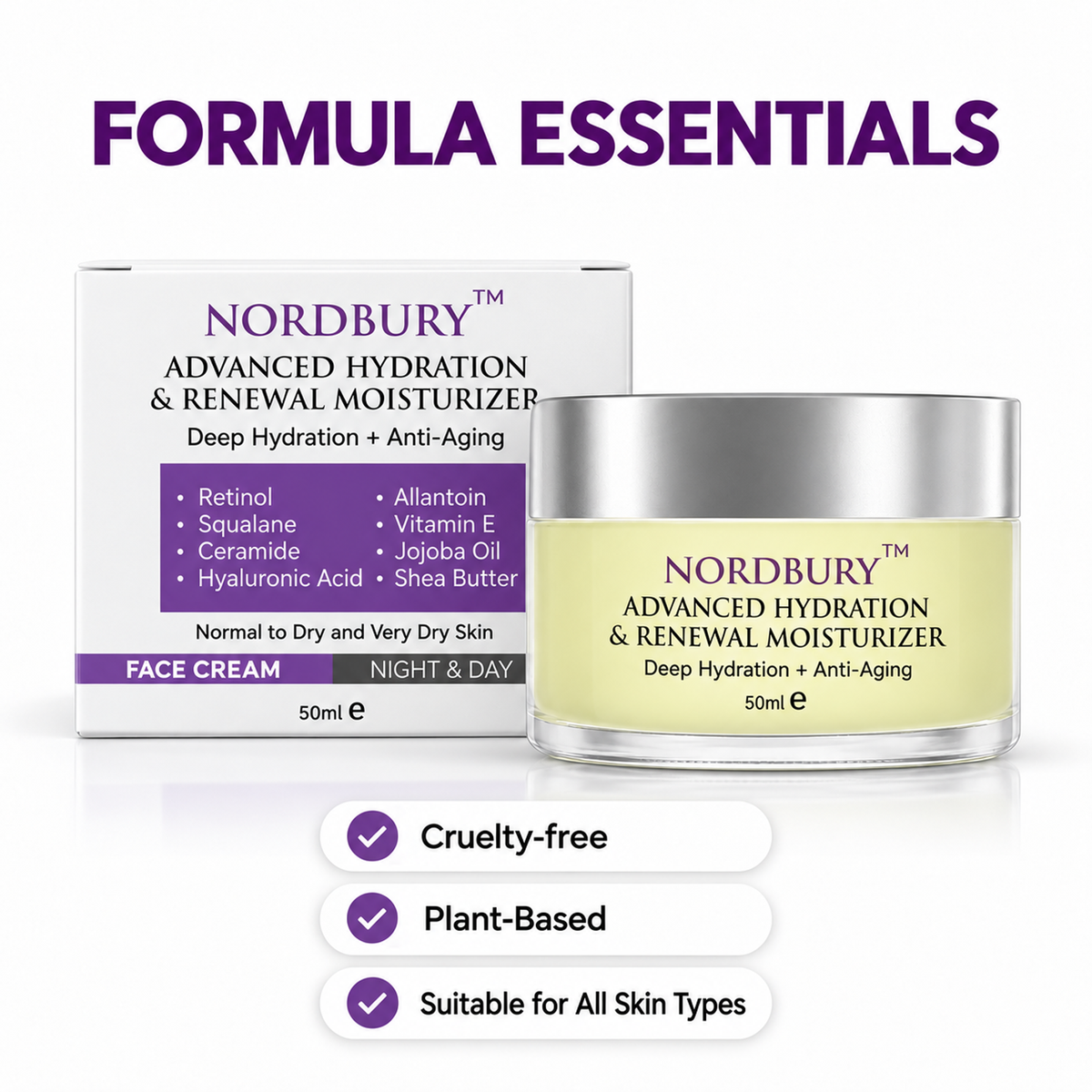 Advanced Hydration & Renewal Moisturizer Cream - 50g