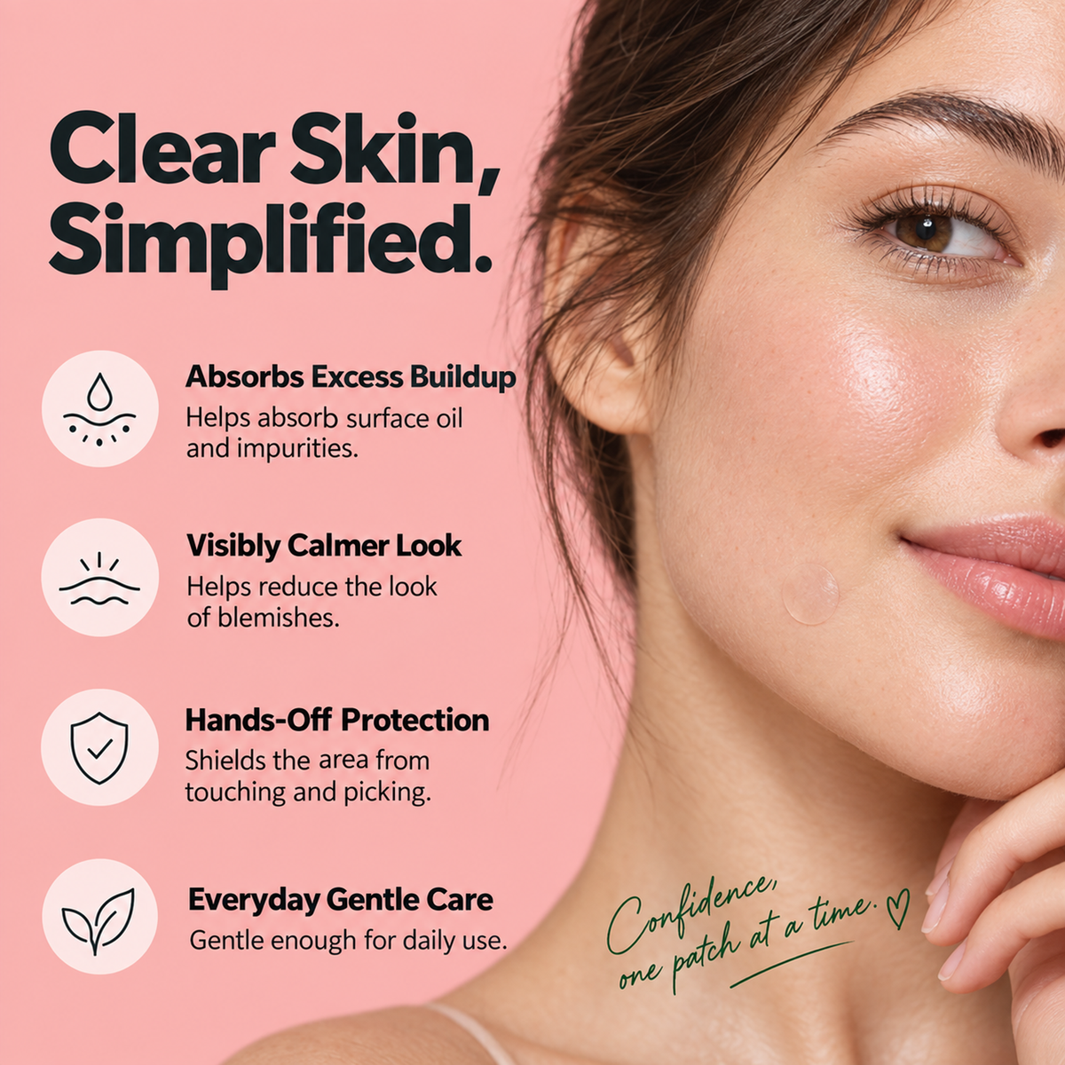 Acne Patches – 96 Hydrocolloid Spot Dots