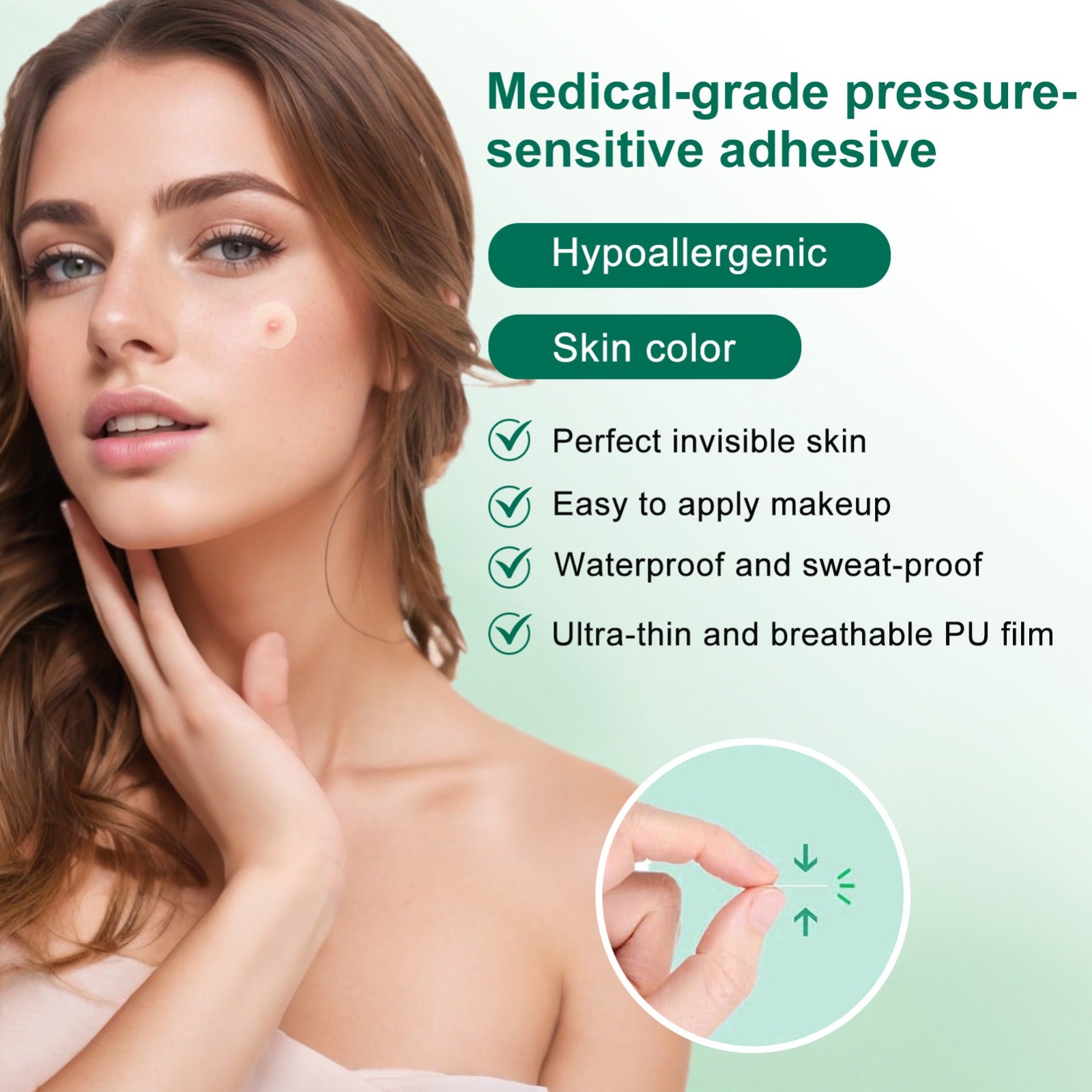 Acne Pimple Patches – Hydrocolloid Spot Dots