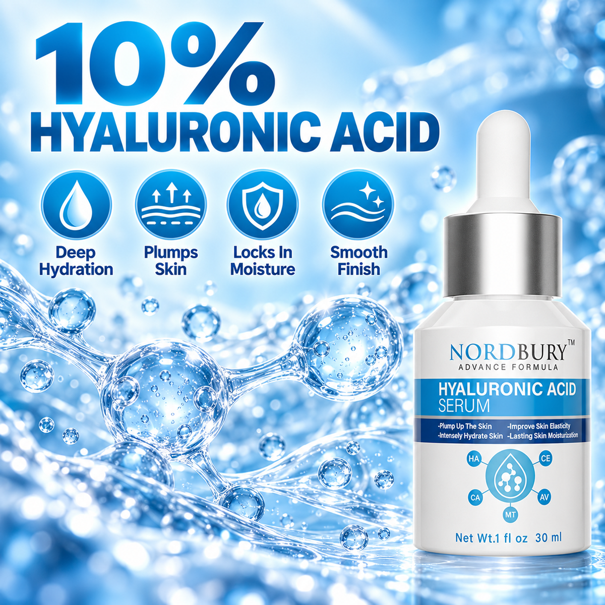 Hyaluronic Acid Serum - 30mL