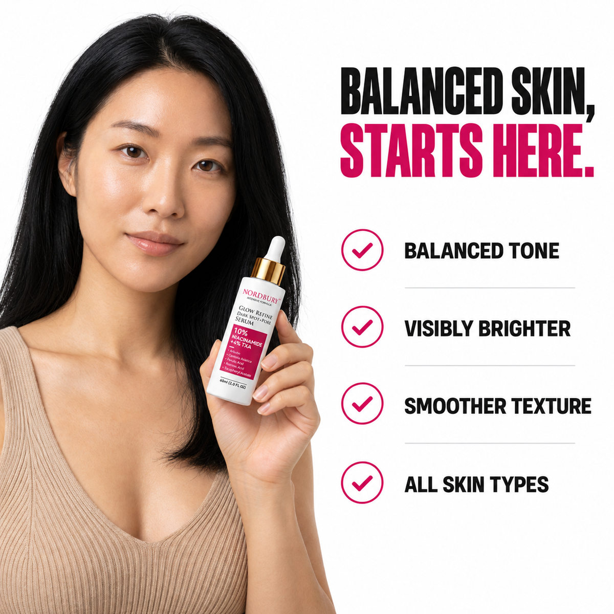 Glow Refine Face Serum - 60mL