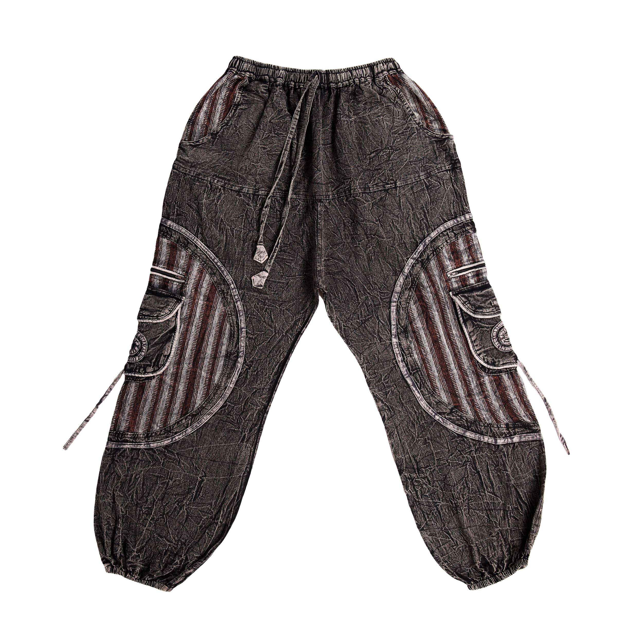 Hippie Harem Trousers - Charcoal