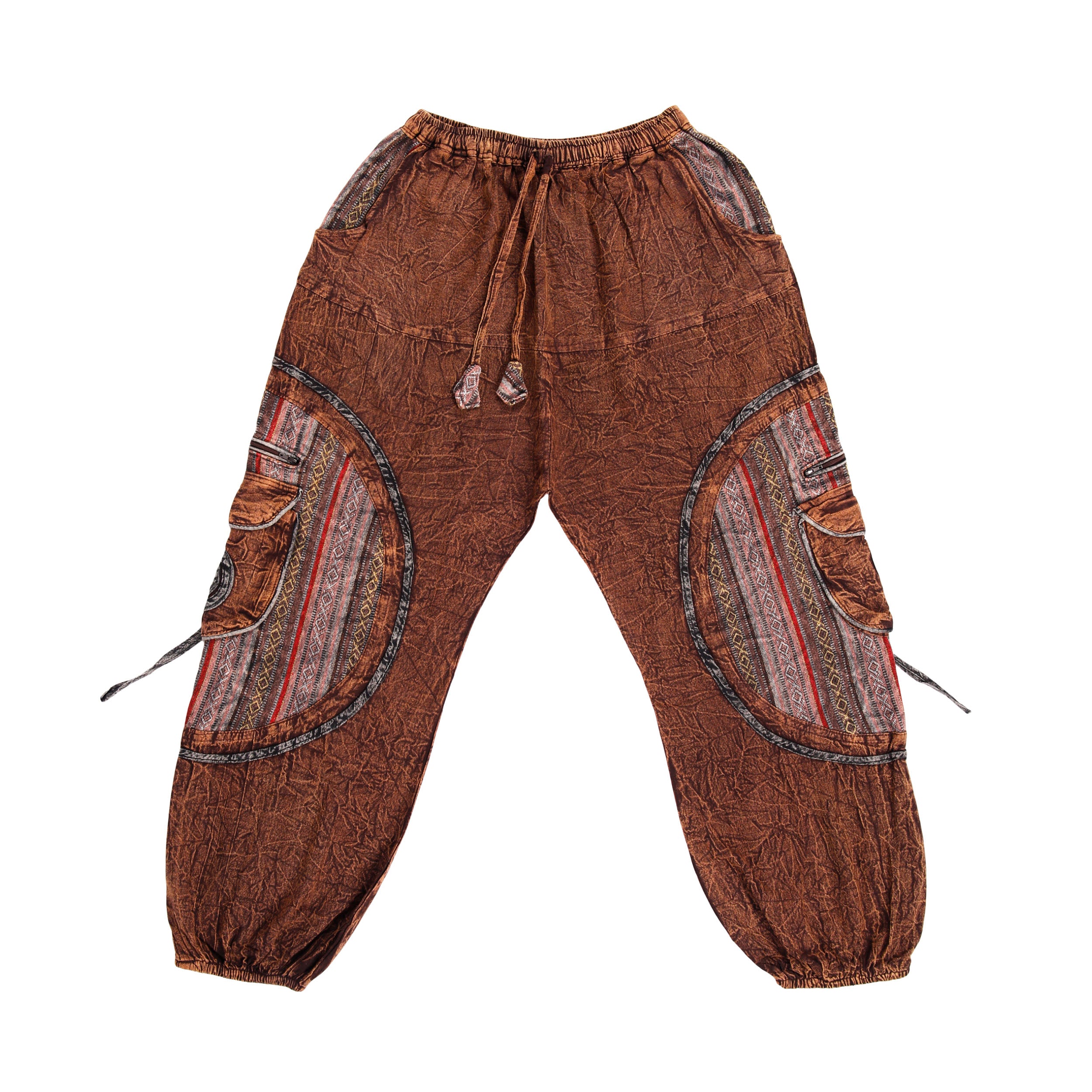 Hippie Harem Trousers - Coffee